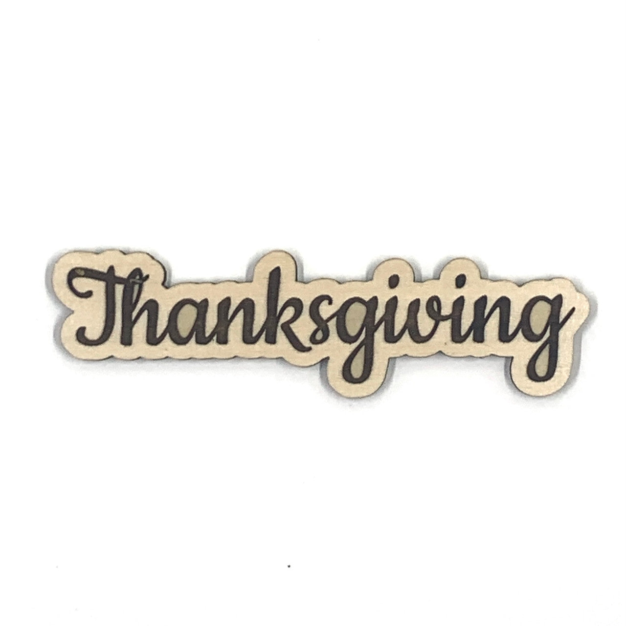 Thanksgiving houten versiering
